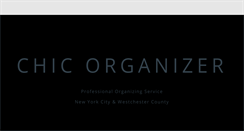 Desktop Screenshot of chicorganizer.com